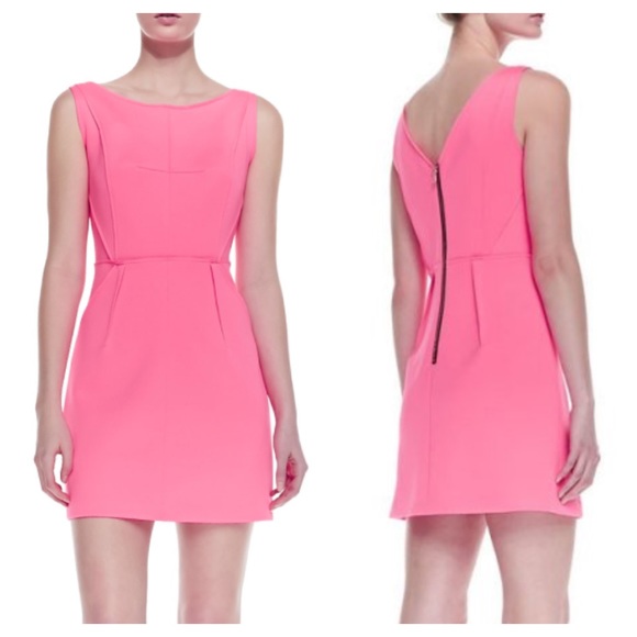 milly hot pink dress